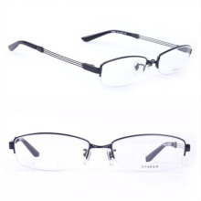 Ry Titanium Original Eyeglasses Half Rim Brand Name Frames (Ry8684)